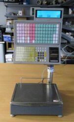 Bizerba Weegschaal met etiket