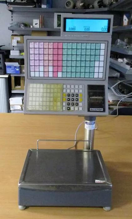 Bizerba Weegschaal met etiket, SC500 Bizerba Weegschaal met etiket