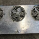 Verdamper met 3 ventilatoren