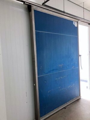 Koelcel schuifdeur met frame B210cm x H304cm