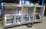 RVS Afzuigkap Extractor Inductie model, B300 x D130 x H50 cm, zonder motor - Afbeelding 2