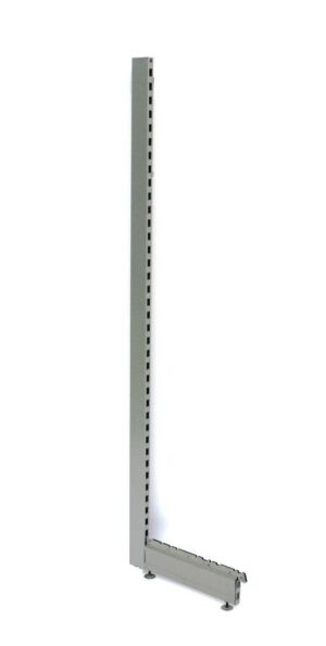 Staander/Stijl H211 + voet 57cm (Eindstuk om een rij af te sluiten)