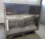 RVS Afzuigkap, Box model, B120,5 x D95 x H40 cm, zonder motor