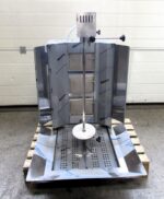 Doner Grill met 3 branders, gas, motor boven, NIEUW