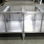 RVS Onderstel B140 x D56,5 x H66cm