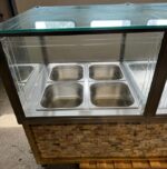 Bain marie, B175 x D92 x H110 cm, Stekkerklaar, 230Volt - Afbeelding 3
