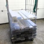 Plexiglas voorzetrand 99 x 0,5 x 9,5 cm