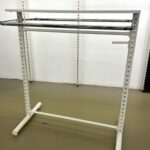 Kledingrek, Middenunit, Gondola met 2 confectiestangen en een plank 132cm