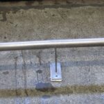 RVS Stootrand, Aanrijdbescherming 165cm