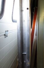 Pendeldeur met scharnieren, B128 x D1,3 x H225cm - Afbeelding 5