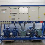 Bitzer Centrale motor compleet met 5 compressoren, gastank en schakelkast, 4V-6.2Y, 4NCS-12.2Y-40P, 4EES-4Y-40S