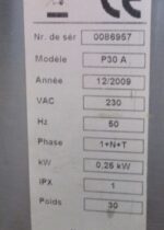 Pizzadeegroller Diamond P30A, ø32cm, B42 x D49 x 56cm, 230Volt - Afbeelding 5