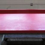 Snijwerkblad, Polyethyleen, B180 x D70 x H4cm