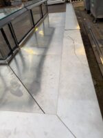 Koeltoonbank met plaatkoeling, Koelvitrine, Koeltoog 375cm, zonder motor - Afbeelding 2