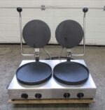 2-pans Pannenkoekenmaker B63 x D42 x H12cm - Afbeelding 2